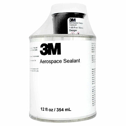 3M 3M ™ Havacılık AC-350 B-2 Gri AMS-S-8802D Sınıf B-2, Tip II Spec Yakıt Deposu ve Gövde Mastiği - Pint Kiti
