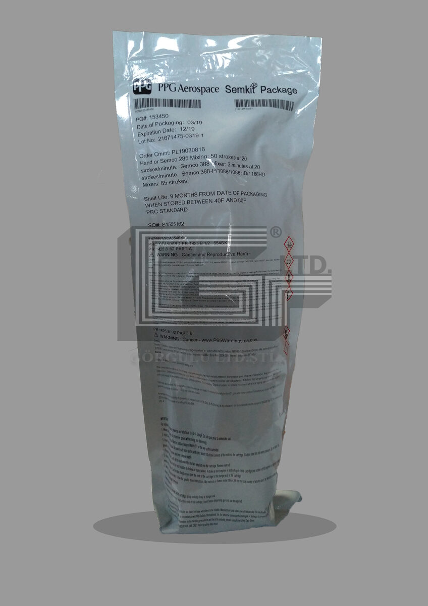 PPG Ppg Pr 1425 B 1/2 Part A