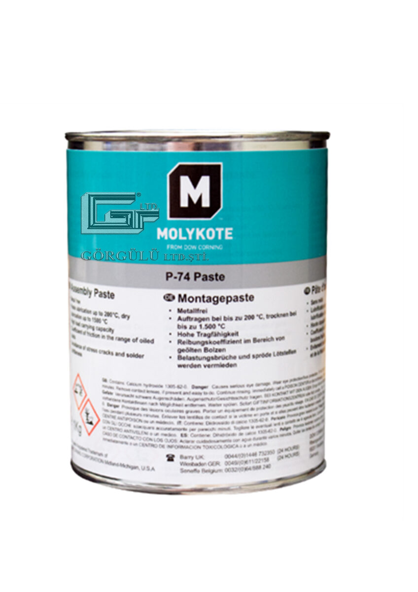Molykote MOLYKOTE P74 PTFE Süper Kaydırmaz Gres