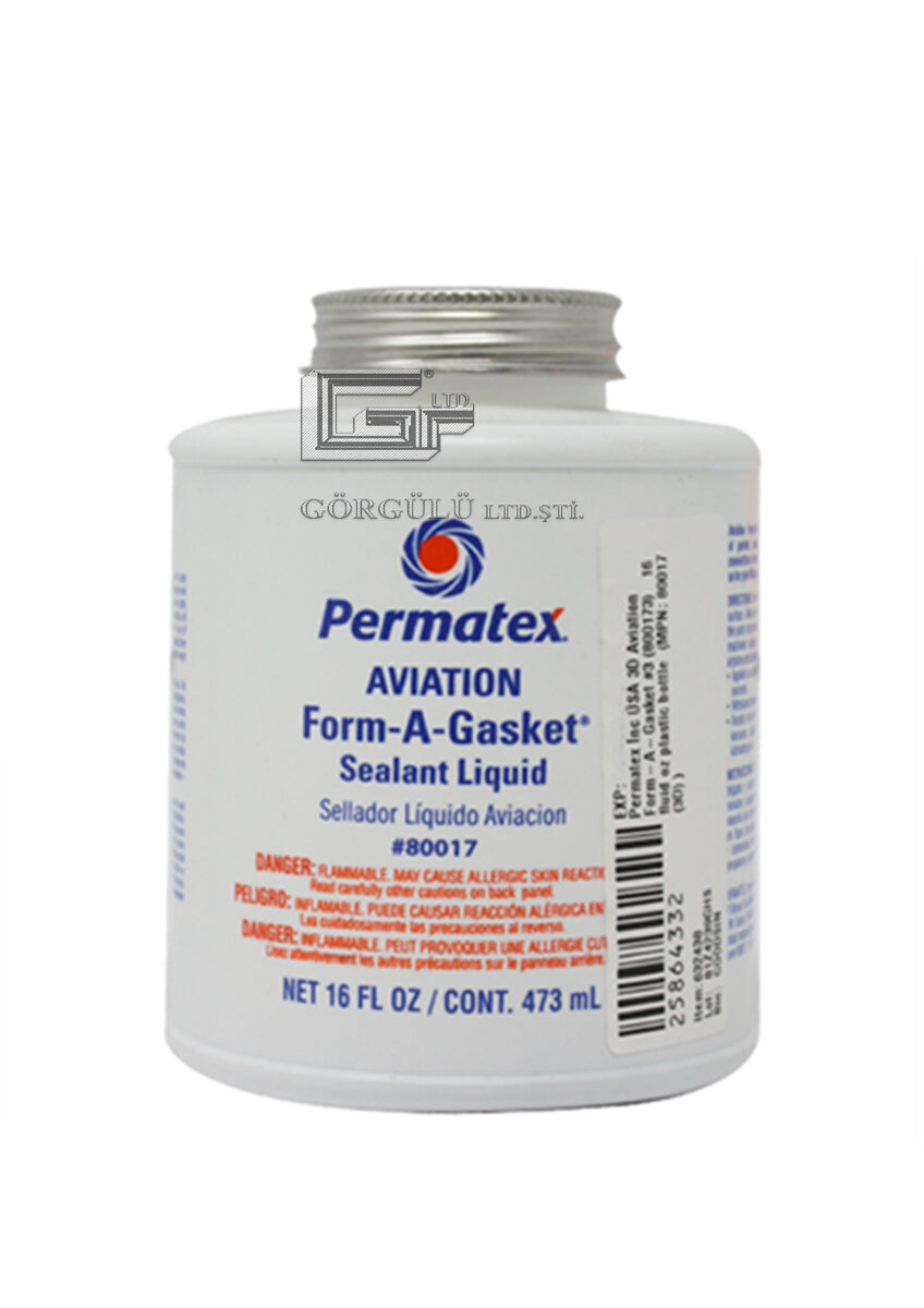 Permatex Permatex 3D Havacılık Form-A-Conta No3 16oz Şişe