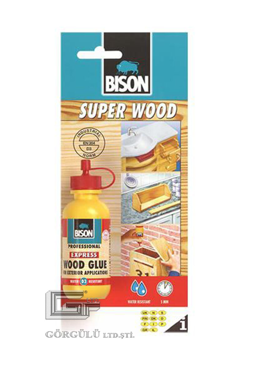 Bison Bison Süper Wood - Süper Ahşap Yapıştırıcı