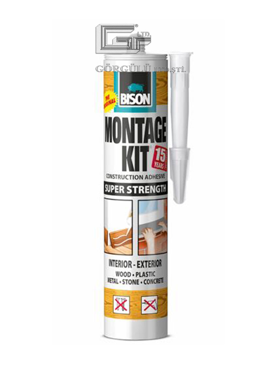 Bison Bison Montage Kit Süper Güçlü