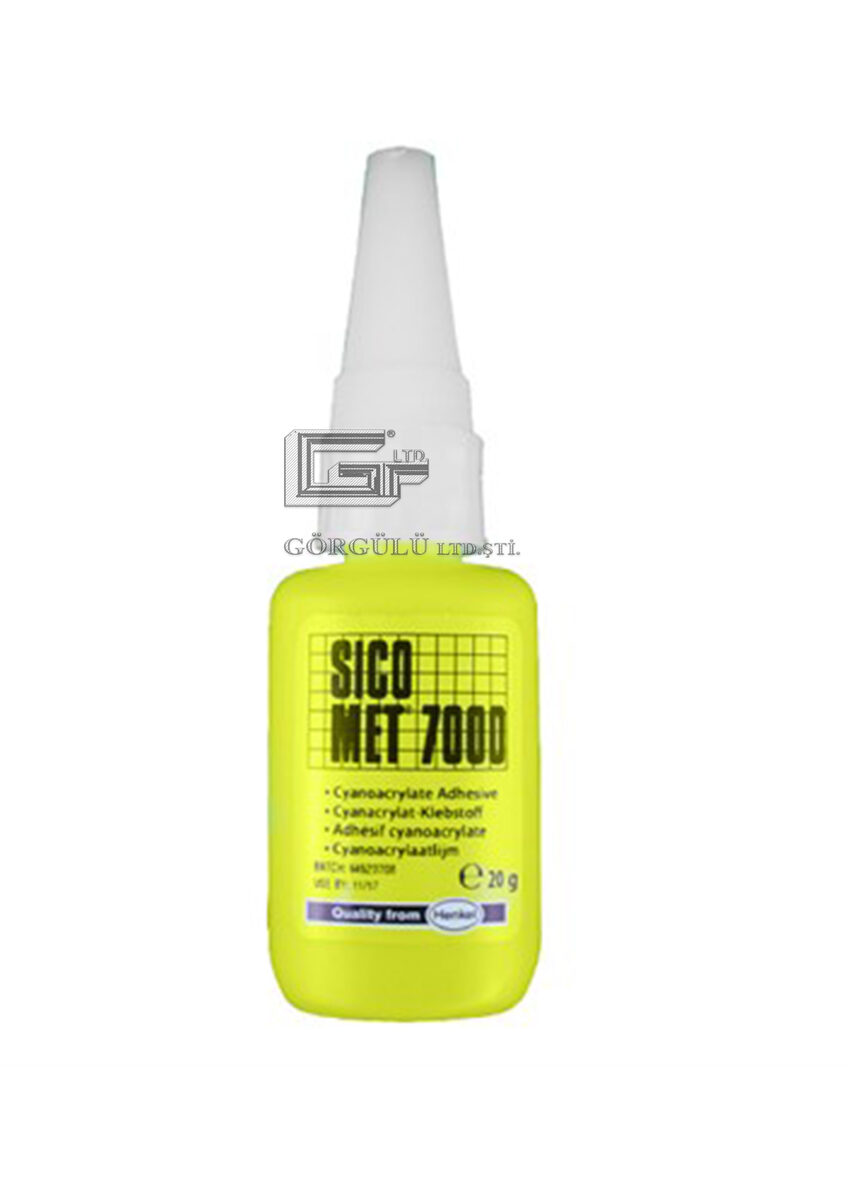 Sicomet Sicomet 7000 Siyanoakrilat Yapıştırıcı 20gm Şişe (Buzdolabı Muhafazası 2 ° C-8 ° C)