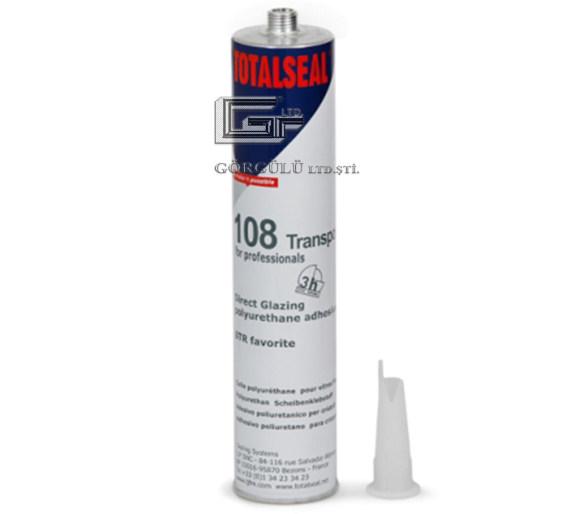 TotalSeal TOTALSEAL 108 Poliüretan Ön Cam Mastik Kartuş 310 ml