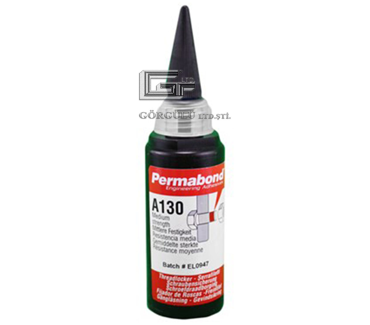 Permabond Permabond A130 Anaerobik İplik Kilitleyici Orta Mukavemet 50 Ml
