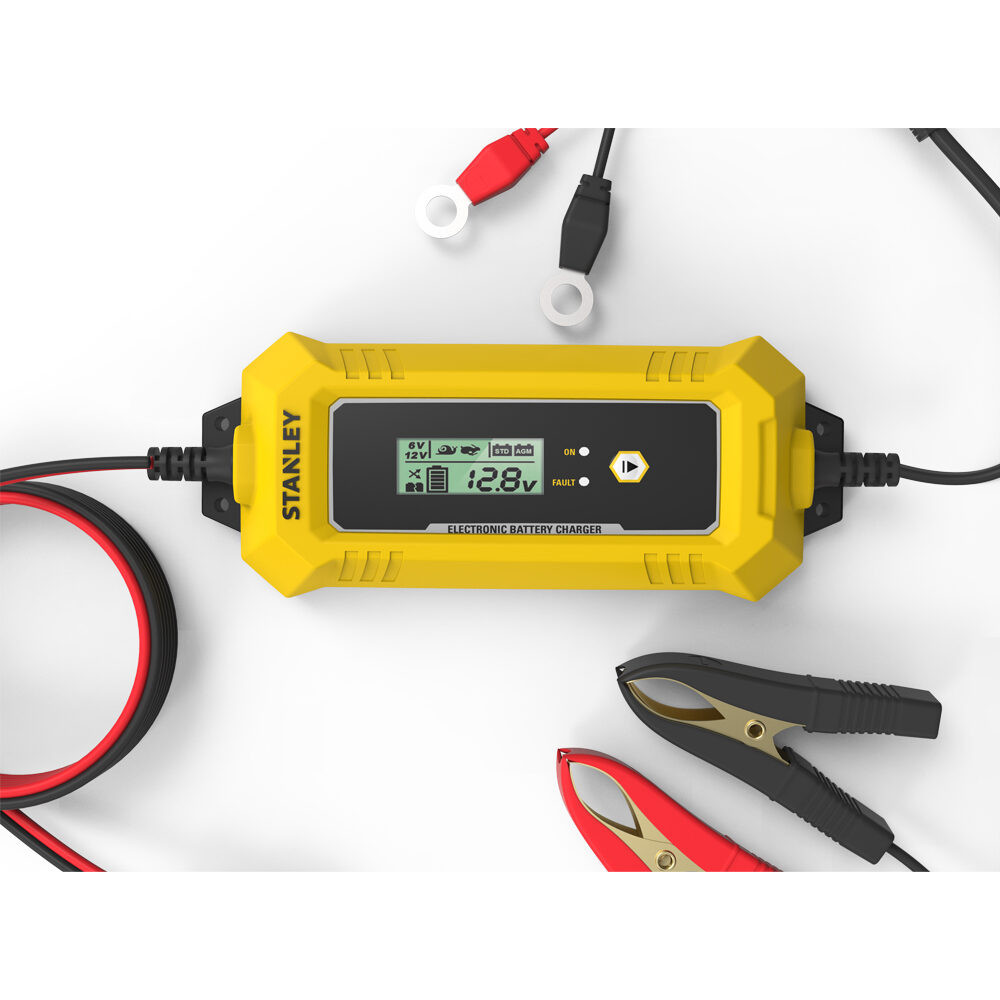 Stanley Stanley 6V/12 120A Dijital Akıllı Akü Şarj ve Akü Bakım Cihazı
