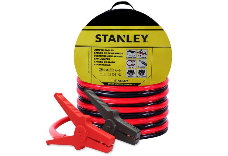 Stanley Stanley 6V/12V/24V 350Amper 3,5Metre 25mm2 Akü Takviye Kablosu